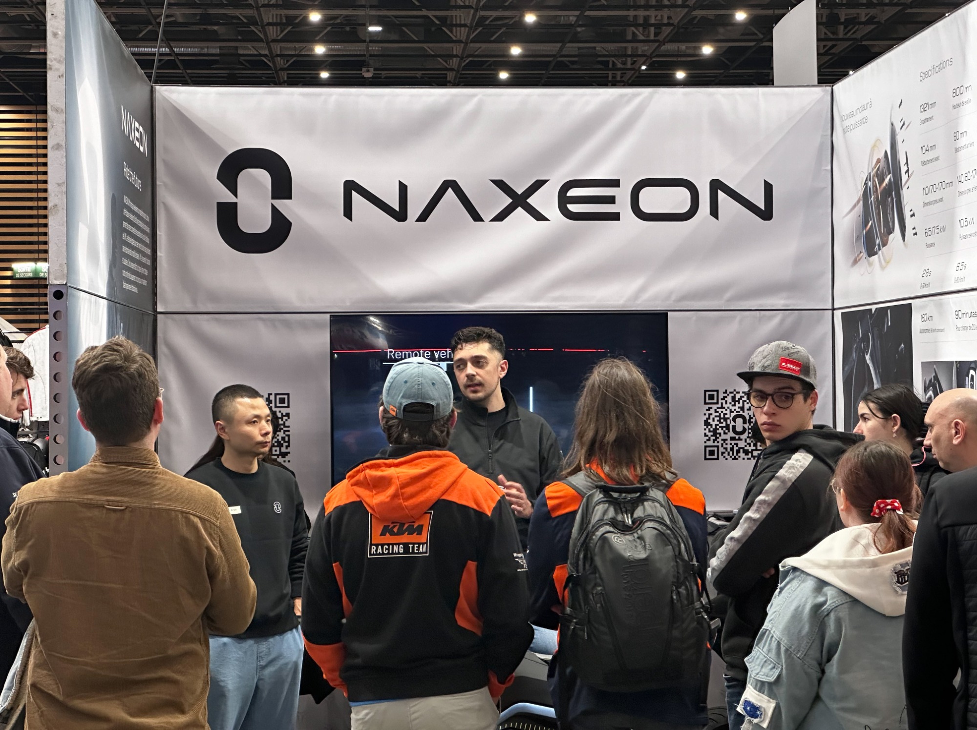 NAXEON I AM.: une moto électrique à découvrir à Lyon